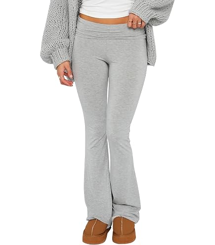 Amazon.com: SOLY HUX Women's Flare Leggings High Waisted