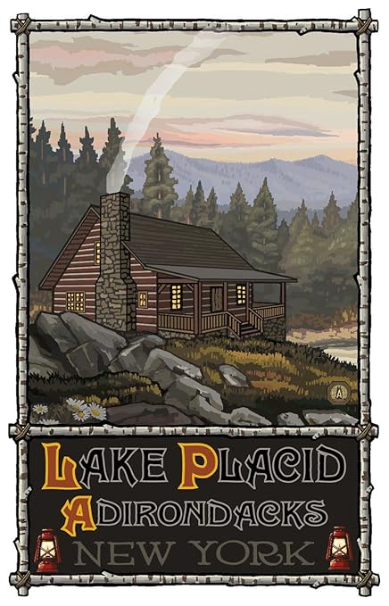 Amazon Com Lake Placid Adirondacks New York New York Summer Hill