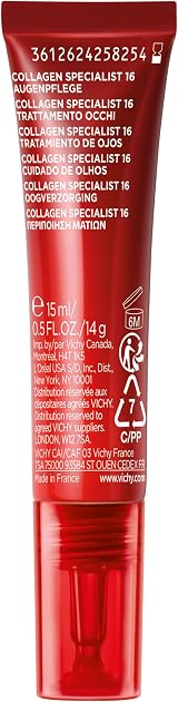Vichy Liftactiv Collagen Specialist Anti-Ageing Eye Cream 15ml Targets Wrinkles view 4