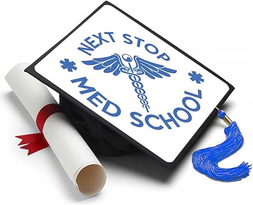 Amazon Com Tassel Toppers Next Stop Med School Graduation Cap