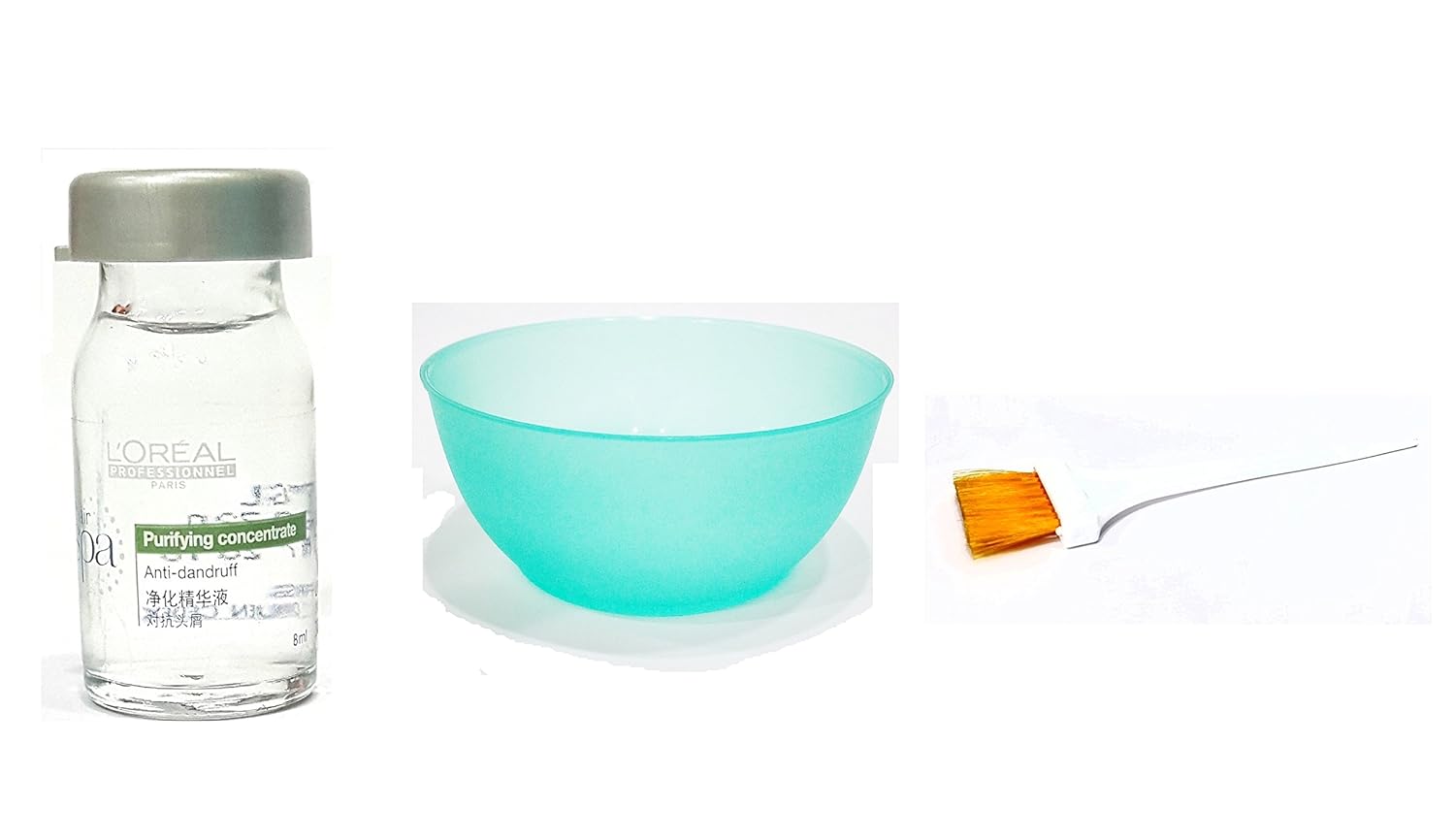 L Oreal Hair Spa Purifying Concentrate With Bowl And Brush With