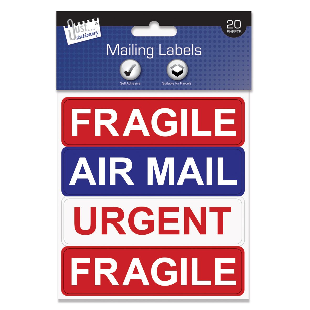 Just Stationery Self Adhesive Mailing Labels