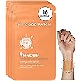 The Good Patch Rescue After Party Patch, Natural Patch with DHM, Vitamin B1, Green Tea, Plant Powered Wearable Wellness, Bounce Back After a Night Out (16 Total Patches)