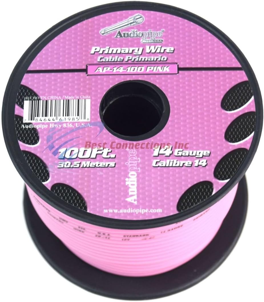 14 Gauge 11 Rolls 100 Feet Primary Power Ground Wire All Purpose Remote Cable: Everything Else