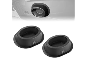KEMIMOTO Pairs of 6x9 Speaker Pods, Universal Speaker Boxes Enclosures Compatible with UTV, RV, Car, Boat, Trunk, Trailer, Bl