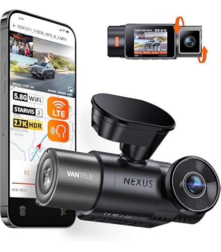 Vantrue N5, N4 Pro Dash Cam GPS Receiver Module Type C USB Port