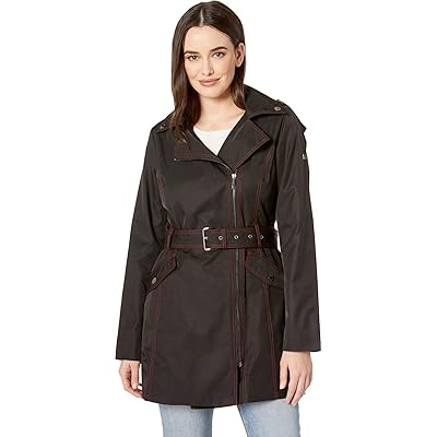 Women's Asymmetric Belted Trench Coat by Michael Sri Lanka Ubuy