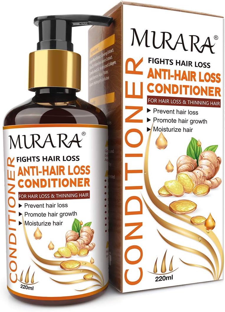 Hair Regrowth Conditioner for Anti Hair Loss, Natural Repairs Damage Hair Root, Deep Conditioner Suitable for Dry & Damaged Hair, Thickening Hair Conditioner- 220ml