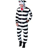 Spirit Halloween Beetlejuice Adult Sandworm Union Suit | Officially Licensed | Tim Burton | Group Costume | Sandworm Cosplay