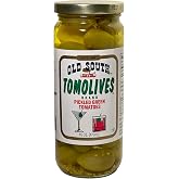 Old South Tomolives Pickled Green Tomatoes, 16 Ounce (Pack of 1)