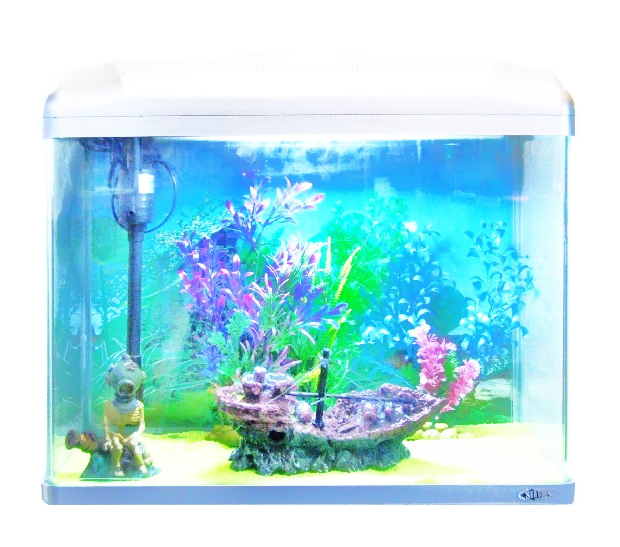 Aquarline Seastar Aquarium Kit, 18 Liter, Silver Amazon.co.uk Pet