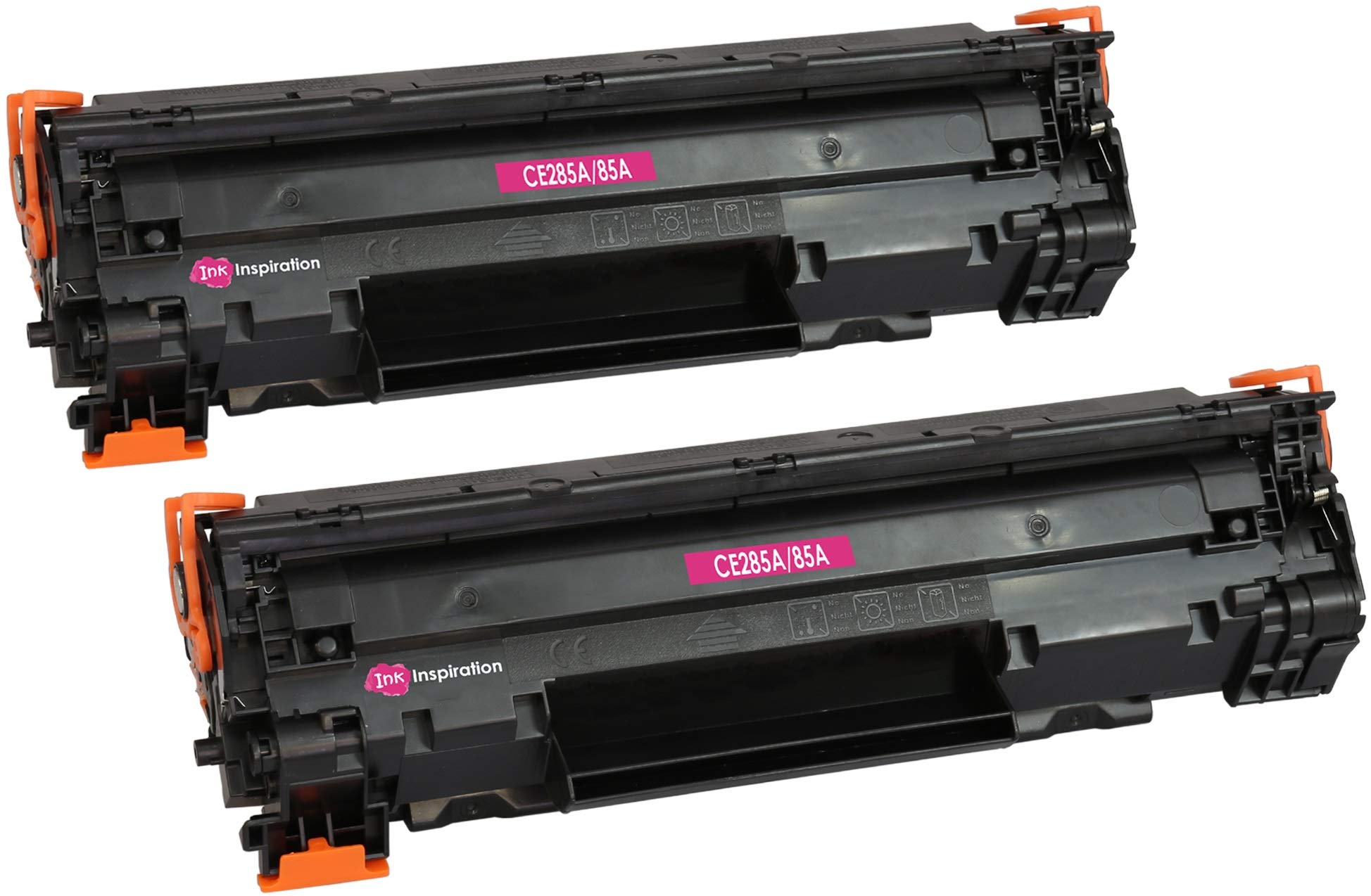 Ink Inspiration 2 Compatible Laser Toner Cartridges Replacement for HP CE285A 85A LaserJet Pro P1102 P1102w P1100 M1130 M1210 M1212nf M1213nf M1217nfw M1132 M1134 M1136 | 1,600 Pages