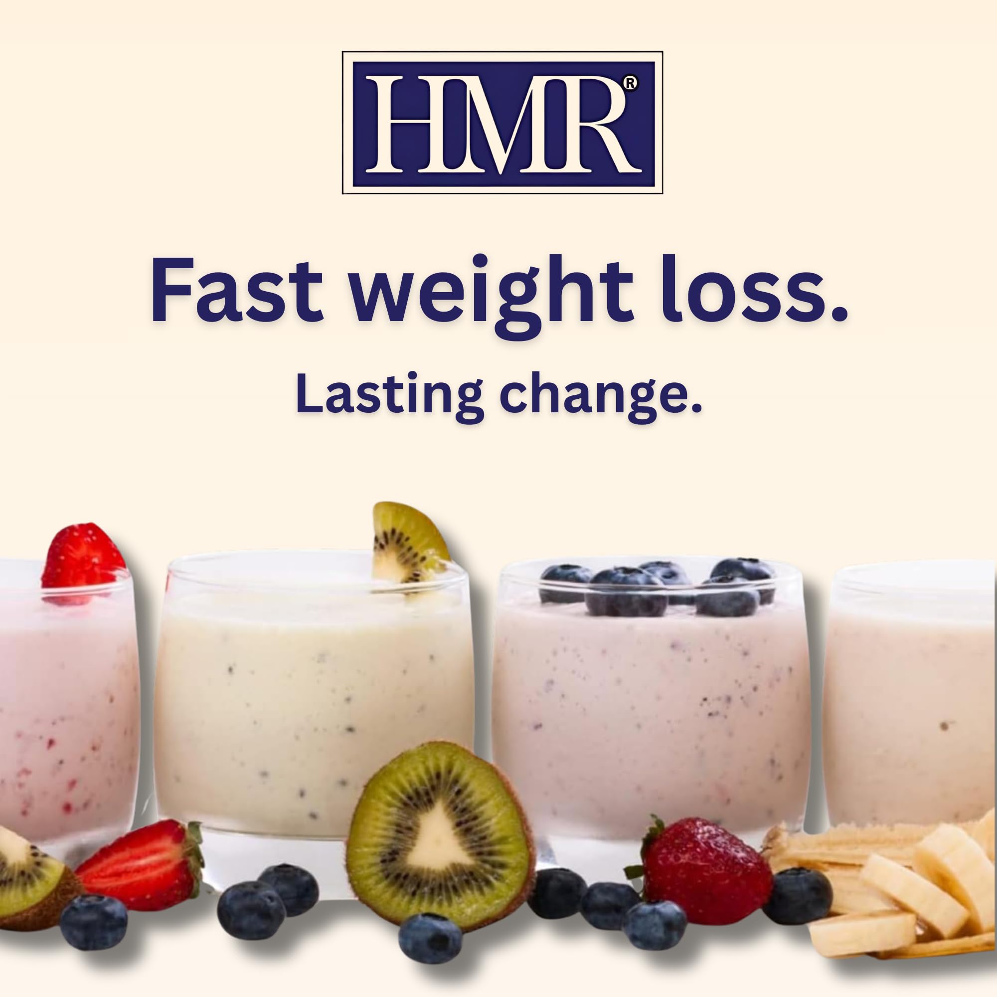 HMR 120 Vanilla Shake Meal Replacement Powder | Vanilla Shake Mix to Support Healthy Weight Loss | 12g of Protein | Nutritional Drink | Low Calorie Food | 12 Servings