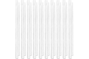 EBaokuup 20 Pcs Long Life Fiberglass Replacement Wicks,10'' Lighting Torches Wick,Citronella Wicks for Bottles,Indoor Decor and Outside Lanterns and Oil Lamps