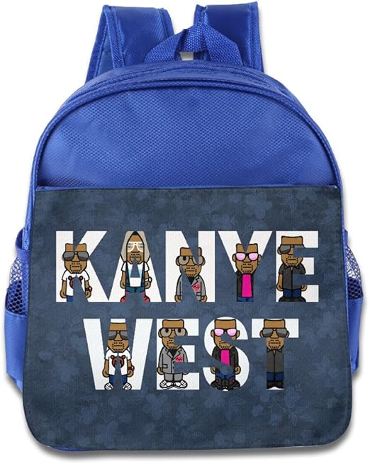 Kids Kanye West School Bag (2 ColorPink Blue) Kids' Backpacks