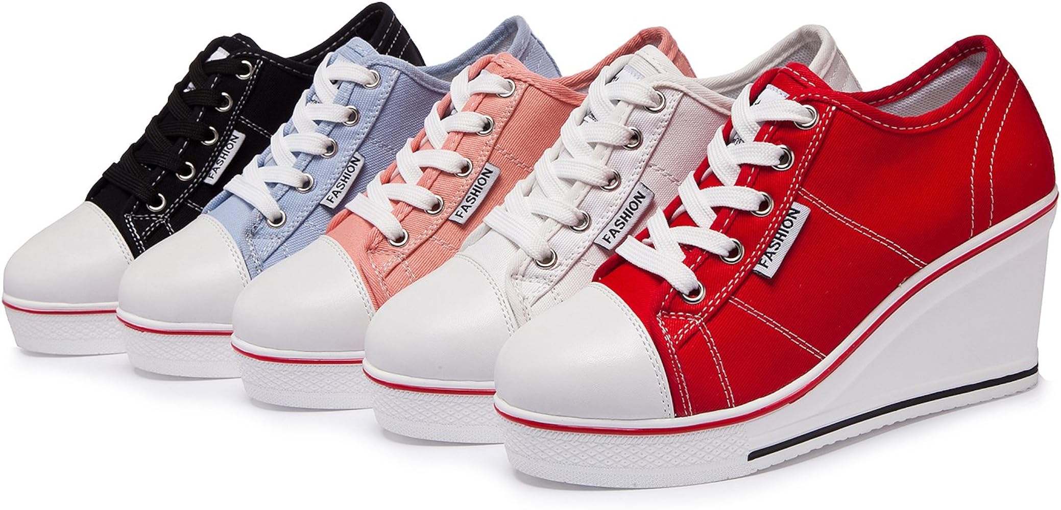 platform canvas snow sneakers