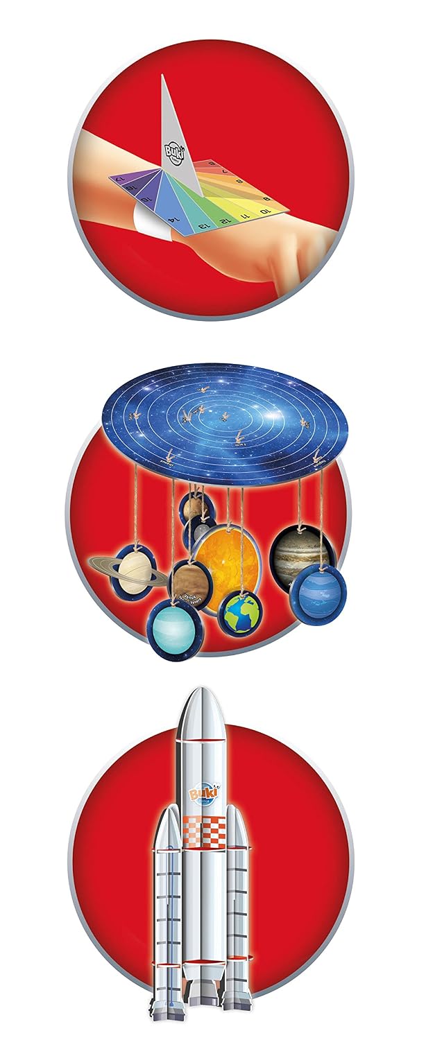 KICHOUSE Binoculares Con Linterna Y Visión Nocturna Para Niños – Juguete Educativo De Aventura (4x30 Mm) Regalo Original Para Niñas Y Niños +3 Años