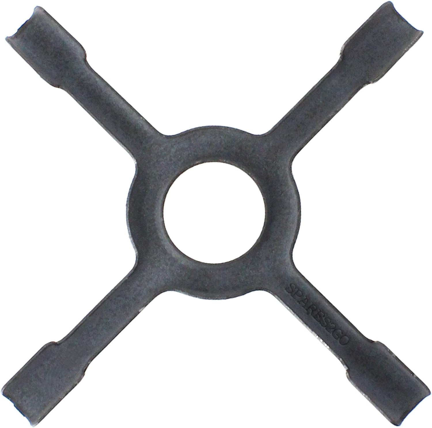 SPARES2GO Universal Gas Hob Ceramic Pan Support Moka Trivet Pot Stand (Small 130mm), Black - Image 4