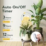 Mcbazel Plant Growing Light 48 LEDs Full Spectrum 10 Dimmable 180° Rotatable view 5