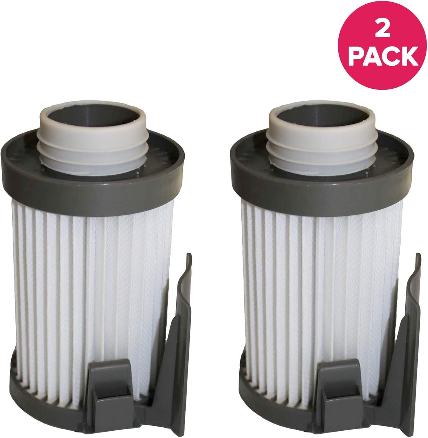 Crucial Vacuum Replacement Vacuum Filter Compatible with Eureka Part # 62396-2,62396,62731 & Models DCF10,DCF-10,DCF14,DCF-14,431A,426A,431AX,UK431A,437AXZ,437AZE,437AZ,431BX,431AXZE,431AXZ (2 Pack)