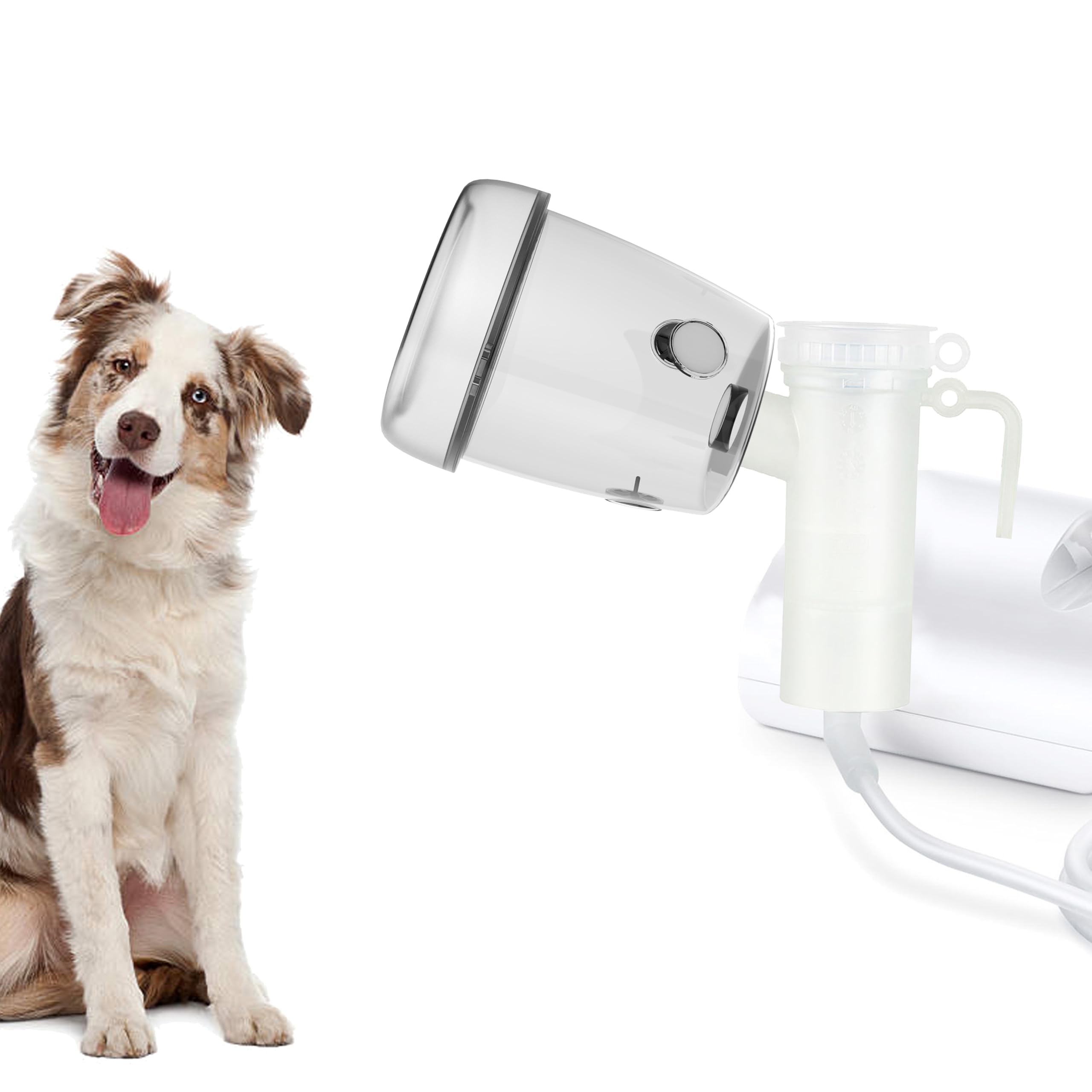 Photo 1 of Canine Nebulizer Cup and Inhaler Mask for Cats and Dogs, Oxygen Mask for Pets (Not Including Nebulizer Machine) (M)