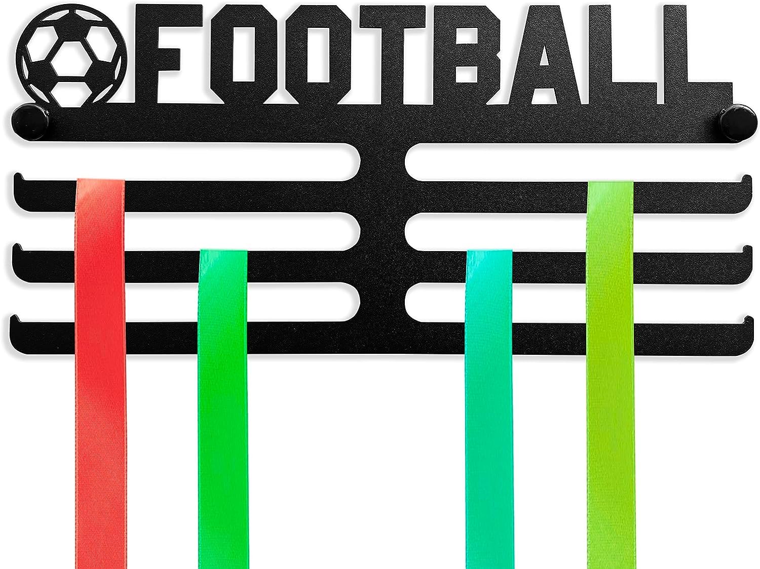 MEOLLO Medal Hanger and Backs (100% Steel) – Made in Spain (Football)