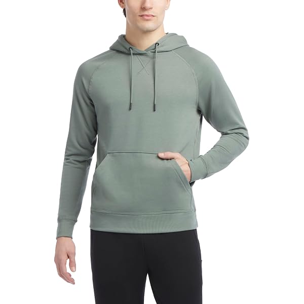 Jockey Men's Incline Pullover Hoodie – Soft Brushed Terry Hooded Sweatshirt With Kangaroo Pocket