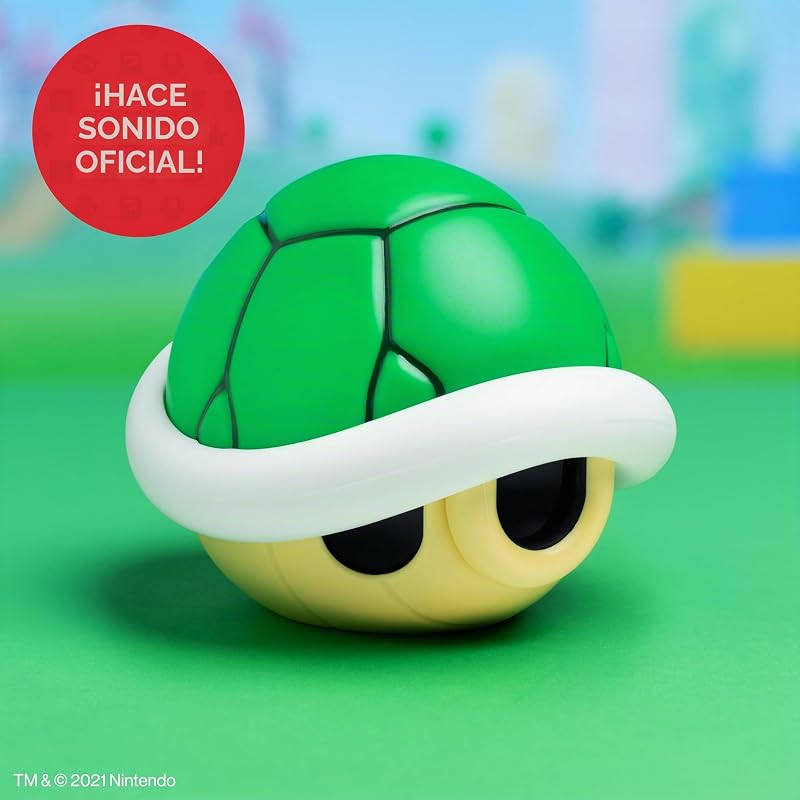 Super Mario Green Shell Lamp - Luz LED Decorativa, presente para jogadores, produto oficial da Nintendo