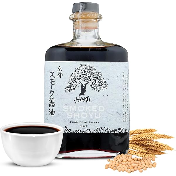 thumbnail interactive-video image 1 of HAKU Truffle White Shoyu Naturally Brewed Aged 2 Years, 12.68 Oz (375 Ml) - Traditional Gourmet Dipping Sauce & Marinade For Sushi, Meat, Rice, Stir Fry, Dumplings, & Asian Cuisines 1 of 11
