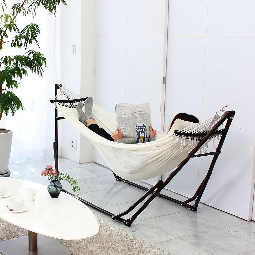Amazon Sifflus シフラス 3way自立式ポータブルハンモック ハンモックチェア 15年モデル Wh ホワイト Sifflus シフラス ハンモック