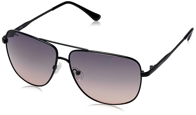 Gradient Square Men's Sunglasses - (M183BK3|59|Pink & Black)
