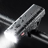 ROCKBROS Bike Light 800 Lumens Type C Rechargeable Bike Headlight Led IPX6 Waterproof Bike Front Light 5 Modes Aluminum Alloy