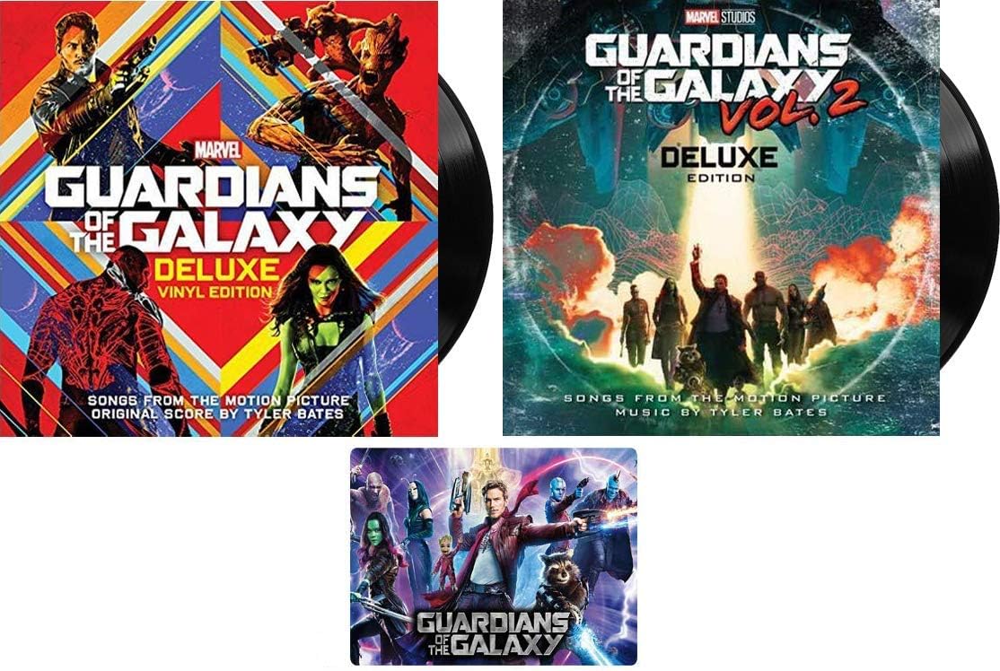 Guardians of the Galaxy Awesome Mix Vol. 1 & 2 Complete Deluxe Edition Vinyl Record