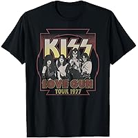 Amazon.com: KISS - 1974 Hotter Than Hell T-Shirt Small : Clothing
