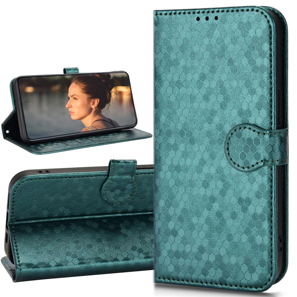 BAILI Case for 1+ OnePlus Nord CE4 Lite 5G Case, Wave dot PU Leather Phone Case, Magnetic Cover Wallet Case Compatible with 1+ OnePlus Nord CE4 Lite 5G