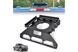 TOPOWN Metal Drill-Free Professional for Starlink Mini Mount Suit for Ford F-150 (2015+) for Ford F-250-F-550 (2017+), for Ford Truck Metal Mount for starlink mini Accessories, for Aluminum Body Black