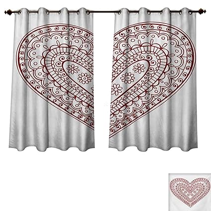 Amazon Com Rupperttextile Henna Blackout Thermal Curtain Panel