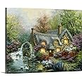CANVAS ON DEMAND Country Retreat Canvas Wall Art Print by Nicky Boehme, Contemporary, Home Decor, Artwork, 20"x16"