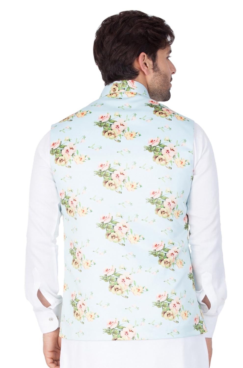 vastramay mens cotton blend nehru jackets (multicolor_vasmj010)