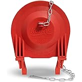 Korky 3060BP Universal Toilet Flapper Replaces Most Large 3-Inch Flappers - Long Lasting Rubber - Easy to Install - Made in U