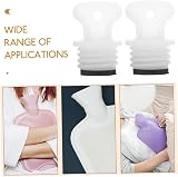 jojofuny 2pcs Rubber Hot Water Bag Stoppers, 1.55cm Diameter, Anti-Leak view 9