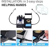 YIHUA 926LED IV 60W Soldering Station Kit with 5 Tips UK Plug 230V view 6