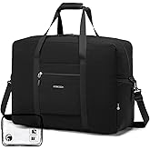 COSCOOA Carry On Luggage 22x14x9 Airline Approved,Lightweight Duffle Bag for Travel, Waterproof Weekender Overnight Bags for Traveling Airplane for Women and Men 40L