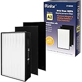 Flintar Type A2 Replacement Filter, Made in TAIWAN, Compatible with Filtrete Room Air Purifier FAP-C02-A2, FAP-C03-A2, FAP-T03-A2, FAP-SC02L, Part # 1150101, Filter A2, 1-Pack