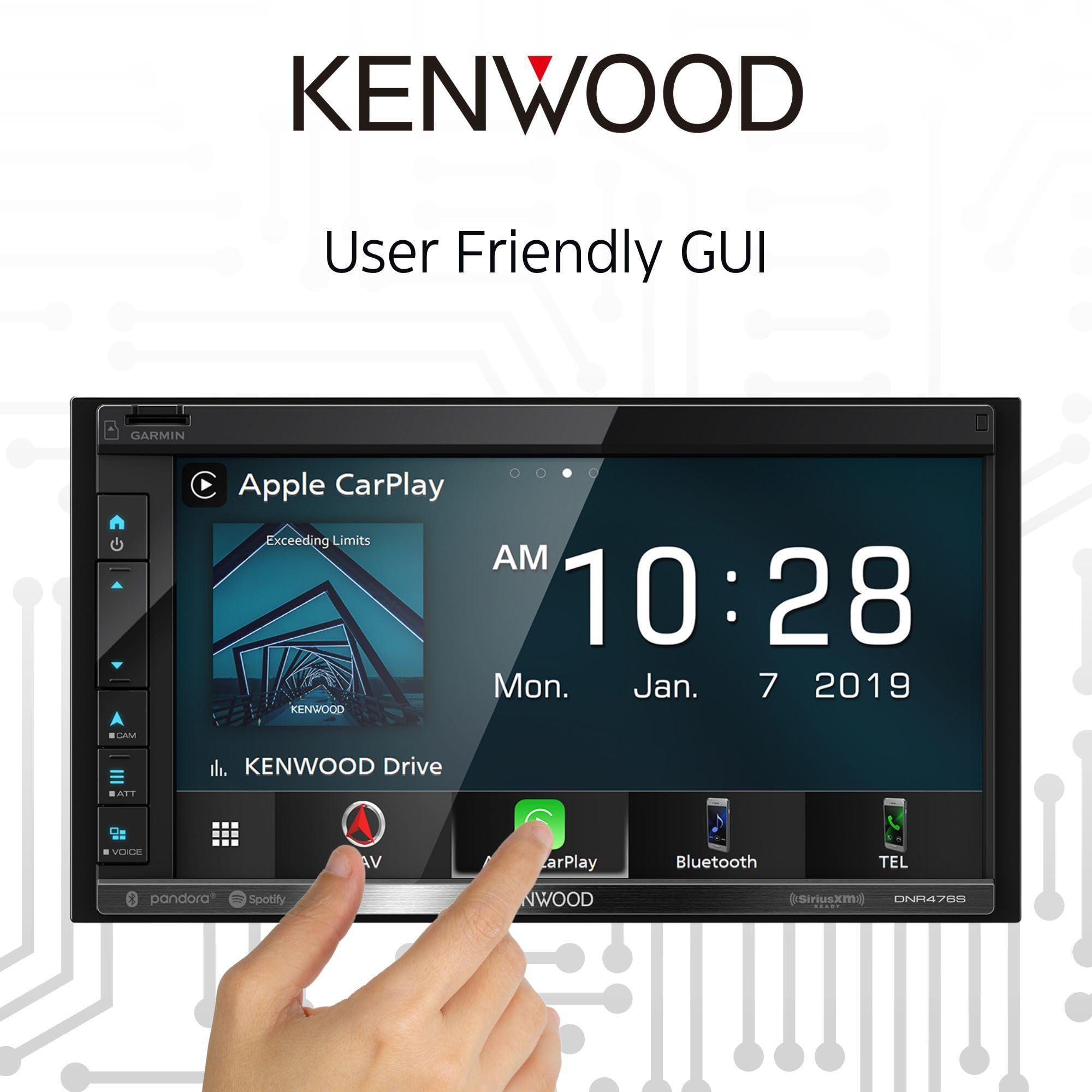 Kenwood DNR476S 6.8