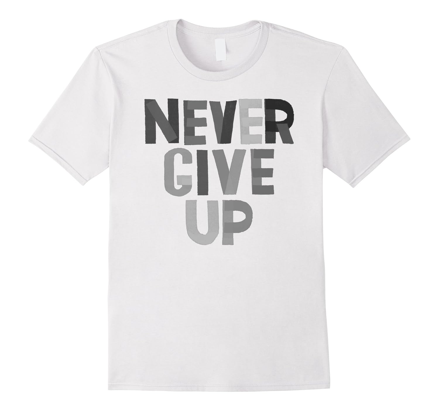 Never Give Up Work Hard Hashtag Winner Motivational Shirt-TD – Teedep