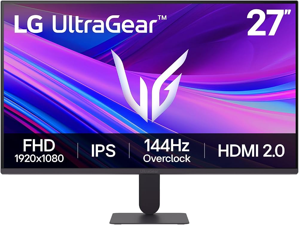 LG Ultragear 27G411A B 27-Inch IPS 1080p 144Hz Overclocked FreeSync G-Sync
