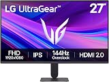 LG Ultragear 27G411A B 27-Inch IPS 1080p 144Hz Overclocked FreeSync G-Sync