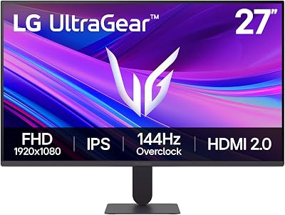 LG Ultragear 27G411A B 27-Inch IPS 1080p 144Hz Overclocked FreeSync G-Sync