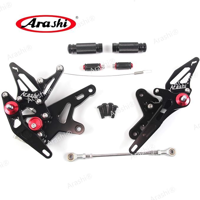 Arashi Rearsets Footrests FootPegs for KAWASAKI Ninja 400